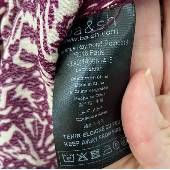 NWT Ba&Sh Lenny Midi Skirt Size Large - Picture 9 of 10